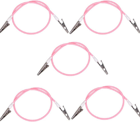 Angzhili 5 Pcs Dental Bib Clips,Silicone Napkin Clip Bib Holders with Colorful