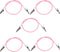 Angzhili 5 Pcs Dental Bib Clips,Silicone Napkin Clip Bib Holders with Colorful