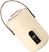 Portable Electric Stewpot, Mini Rice Cooker for Soup and Porridge, Efficient Heating for Home Kitchen Office (Beige)