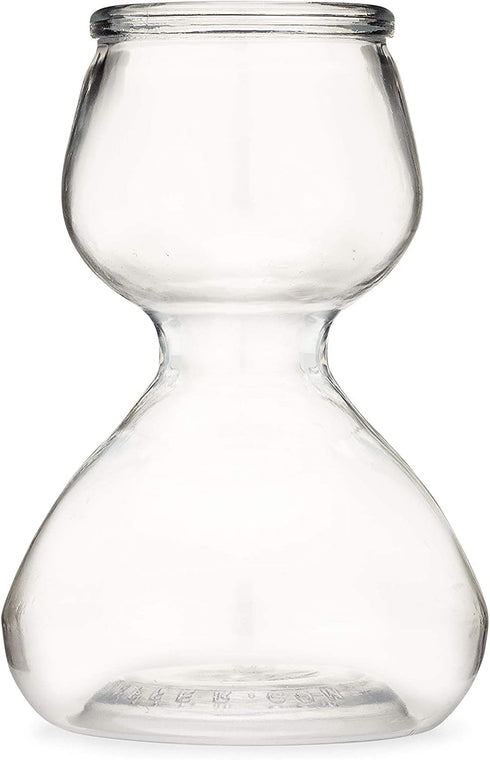 Double Bubble Layered Shot Glass, Chaser Shot Glass Jigger for Smooth Tasty Shots, Set of 2