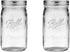 Ball Quart Jar - 32oz - Wide Mouth - Set of 2 - Silver Lid