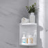 Multifunction Bathroom Kitchen Corner Locker Cosmetic Storage Rack Cabinet Storage Shelf Rotating Triangle Shelf