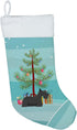 Caroline's Treasures CK3560CS Scottish Terrier Christmas Tree Stocking, Fireplace Hanging Holiday Decorations
