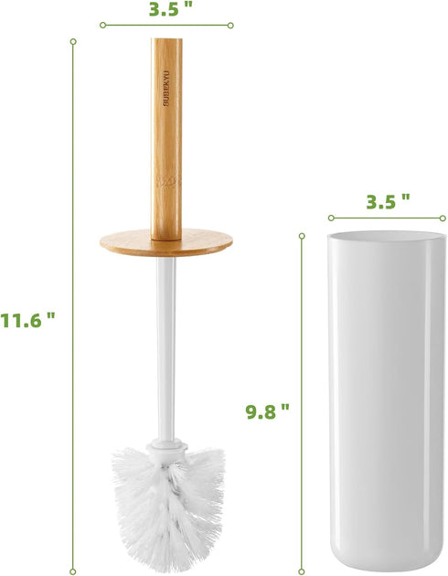 Set, Set SUBEKYU Toilet Brush, Toilet Bowl Brush and Holder Bathroom Toilet Bowl Cleaner Scrub Brush Scrubber for Deep