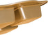 Mini Loaf Pan - 8-Cavity Non-Stick Carbon Steel Brownie Bakeware for Oven Baking in Gold-Square