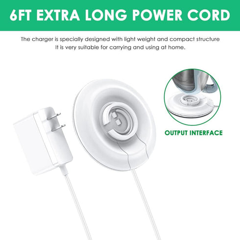 Replacement Charger for Cordless Handheld Vacuum Compatible with Black and Decker CHV1410L Dustbuster