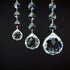 20 30mm Yesland Pcs Crystal Glass Ball, Pendants Balls & Chandelier Prisms, Clear Faceted Hanging Crystals for Wedding