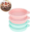 6-Inch Silicone Round Cake Pan Baking Mold, Non-Stick Silicone, Pack of 4 for DIY Rainbow Cakes