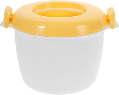 OSALADI Microwave Rice and Pasta Cooker - Dishwasher Safe Food Container for Vegetables and Soups