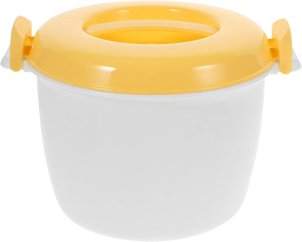 OSALADI Microwave Rice and Pasta Cooker - Dishwasher Safe Food Container for Vegetables and Soups