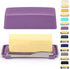 Butter Dish With Lid For Countertop, Kyraton Butter Crock With Stainless Steel