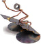 Roofer Figurine, Hand Welded Metal Art & Recycled Sculptures for Unique Desk Accessories and Office Decor