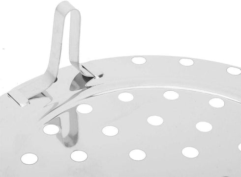 TOPINCN Stainless Steel Round Steamer - Silver (Large)