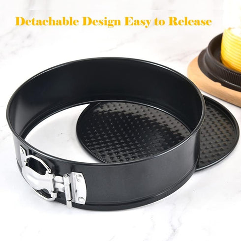 7 Inch Springform Pan, Baking Mold Round Leakproof Nonstick Removable Bottom for Cake and Cheesecakes