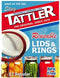 Tattler 12 pk Regular Mouth Canning Lids with Rubber Rings
