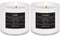 Chloefu LAN Lavender and Vanilla Candle, Highly Scented Soy Candles for Home, 7.1oz, 45 Hour Burning, 2 Pack