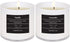 Chloefu LAN Lavender and Vanilla Candle, Highly Scented Soy Candles for Home, 7.1oz, 45 Hour Burning, 2 Pack