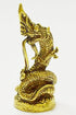 WitnyStore Tiny 1¼" Brass Buddha Statue, Power Naga Mini Statue, Traditional Thai Belief Amulet