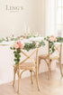 Ling's Moment Blush Dahlia Foam Artificial Flowers - Real Touch Faux Flower for Home Decor, 25pcs