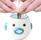 Egg Yolk Separator ZOSTLAND, HQ Creative Ceramics Cute Little Chicken for Baking Assistant Tool (Upgrade Blue Chick)
