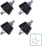 Air Conditioner Rubber Anti-Vibration Mounts Pad, Shock Absorbing Isolator for Mini Split Units