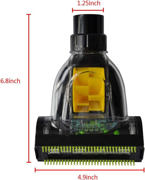 EZ SPARES Compatible with DYS V6,Mini Turbo Floor, Bed Clean Crevices Tool,Vacuum Cleaner DYS V6 Mattress Handheld