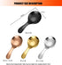 5PCS Short Handle Spoon, Stainless Steel Mini Spoons Thickened Small Round Spoon For Salt Condiments Dessert Tea Coffee (Silver)
