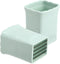 Luxshiny 2Pcs Fruit Slicer, Egg Slicer, Strawberry Cutter, Stainless Steel Tools for Soft Fruits and Vegetables, Green