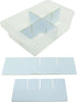 IRIS USA Large Drawer Dividers for Plastic Storage Craft Cabinets, Configurable (4X Length + 4X Width Pieces)