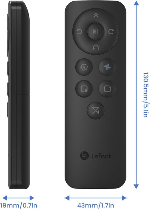 Lefant Fit Robot Vacuum Cleaner with Remote Control