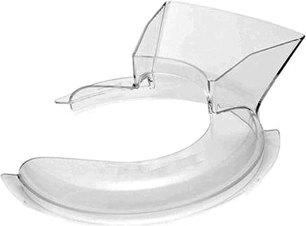 Pouring Shield for Kitchenaid 4.5 and 5 Quart Stand Mixer Bowls - Compatible With KN1PS