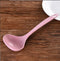 Eco-friendly Wheat Straw Cooking Spoons, Wheat Straw Soup Spoon for Cooking Utensils (Pink)