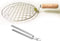 Sahishnu Online & Marketing Round Roasting Net with Cooking Tong, Steel Cooking Tong, Papad Roaster