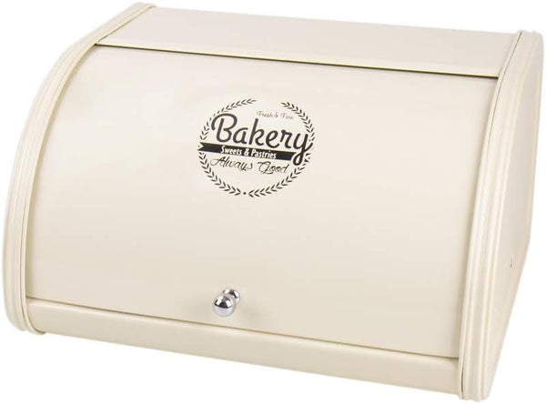 X458 Metal Bread Box for Kitchen Countertop - Stainless Steel Bread Box