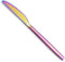 HOMQUEN Rainbow Dinner Knives, 4 Pieces, 9" Stainless Steel Modern Design with Colorful Titanium Plating