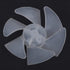 10Pcs Mini Plastic Fan Blades, Small Power Hair Dryer Fan Leaves Motor Accessories Replacement
