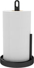 Countertop, Paper Towel Holder Black Paper Towel Holder with Anti Slip Weighted Base, Stainless Steel Heavy Duty