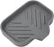MicoYang Silicone Bathroom Soap Dishes with Drain Spout-Bathroom and Kitchen Sink Organizer,Sponge