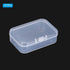 PATIKIL Clear Storage Box, 6.5x4.5x2.5in, 6Pack Stackable Rectangle Organizer for Bead Jewelry