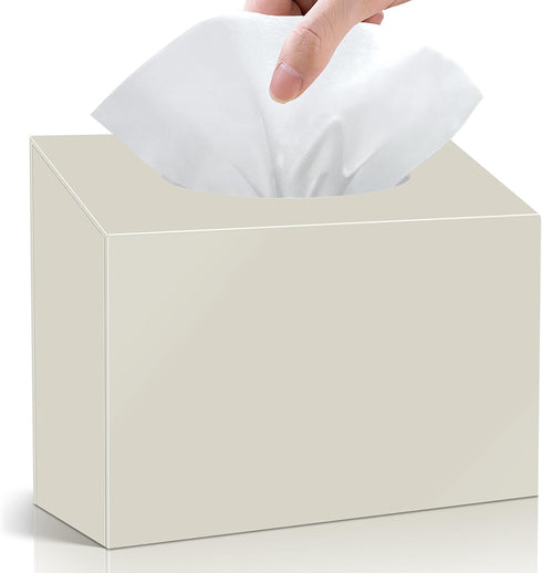 Acrylic Hand Towel Box Cover Compatible with Kleenex Disposable Hand Towels Wall-Mounted