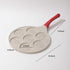 Nonstick Pancake Pan, Aluminium Pancakes Maker, 7-Hole Egg Pancake Griddle Pan with Cartoon Shapes, 10.4 Inch Waffle Maker for Fun Breakfast and Party Snacks, Gas Stoves Compatible by Unoschrim