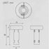 6Pcs USB Humidifier Atomization Disc Type-C Interface DC 5V Drive Circuit Board