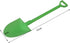 Colorful Novelty Disposable Plastic Shovel Shape Dessert Spoon, Set of 100