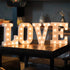MUMUXI Large Light Up Letters and Numbers - Battery Powered Bright Alphabet for Wedding, Birthday, Party, Home Decor