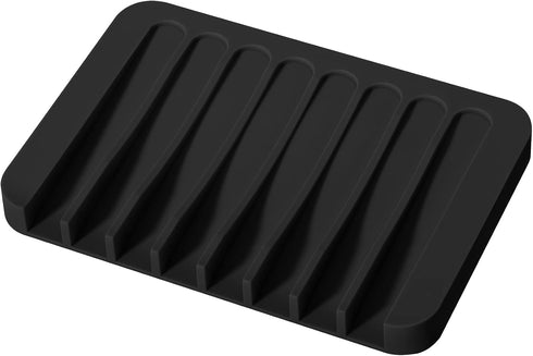 Urbanstrive Soap Dish - Shower Waterfall Soap Tray, Soap Saver Holder for Bathroom, Kitchen, Flexible Silicone, Keep