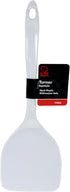 Chef Craft Basic Melamine Jumbo Turner/Spatula - 11.75 inch, White