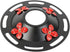WOSIBO Metal Top Hummingbird Feeders Base Cover, Replacement Part for Hummingbird Feeders (Black)