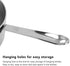 Stainless Steel Mini Sauce Pan, 350/500ML Small Sauce Cup with Long Handle for Chocolate Melting