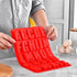 Silicone Letter Cake Mold, BPA Free, Non-Stick Chocolate Mold, Soft and Easy to Release, Red Mold for Cake Baking
