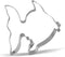 3.8 Inch Stainless Steel Fish Cookie Cutter